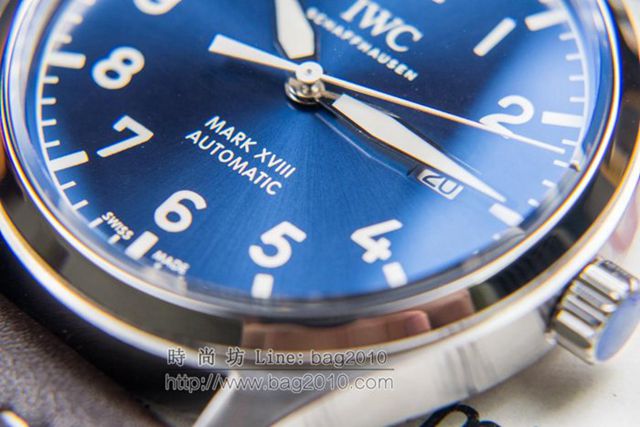IWC手錶 萬國馬克十八飛行員傳承系列 IW327006腕表 萬國自動機械男士表  hds1761